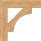 Ekena Millwork Westlake Block Smooth Bracket, Western Red Cedar, 5 1/2"W x 30"D x 30"H BKT06X30X30WTL05SWR - alternate 2